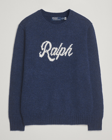 Polo Ralph Lauren Ralph Alpaca Sweater Navy Combo – Blau