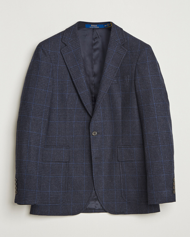Polo Ralph Lauren Single Breasted Glenplaid Sportcoat Navy Multi – Blau