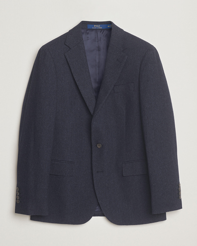 Polo Ralph Lauren Single Breasted Herringbone Sportcoat Navy – Blau
