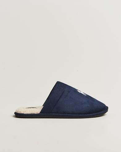 Polo Ralph Lauren Klarence Dress Slipper Navy/BlackWatch – Blau