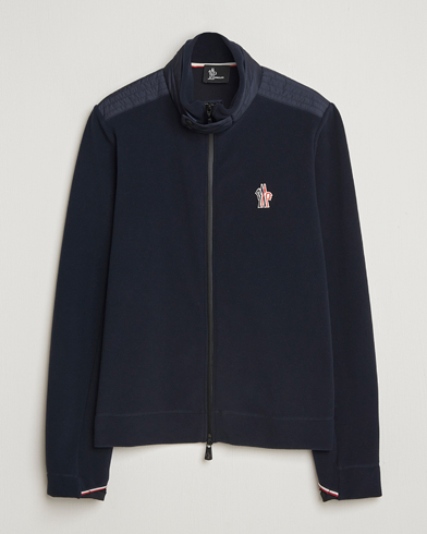 Moncler Grenoble Full Zip Cardigan Navy – Blau