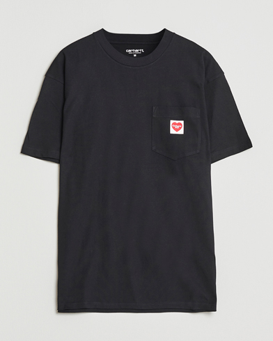 Carhartt WIP Pocket Heart T-Shirt Black – Schwarz