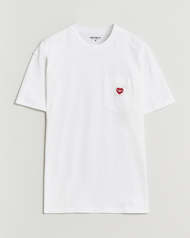 Carhartt WIP Pocket Heart T-Shirt White – Weiß