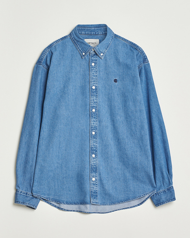 Carhartt WIP Lucas Denim Shirt Blue – Blau