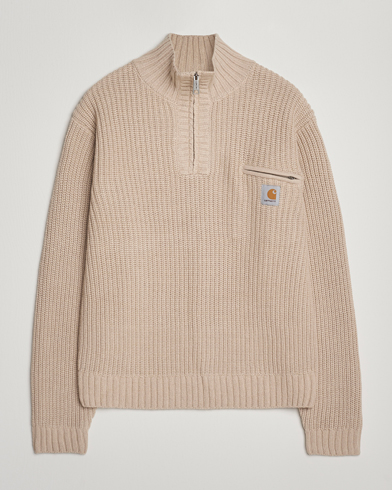 Carhartt WIP Detroit Half Zip Palisander – Beige