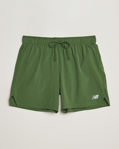 New Balance Running Athletics 5 RC Shorts Dark Alpine Green – Grün