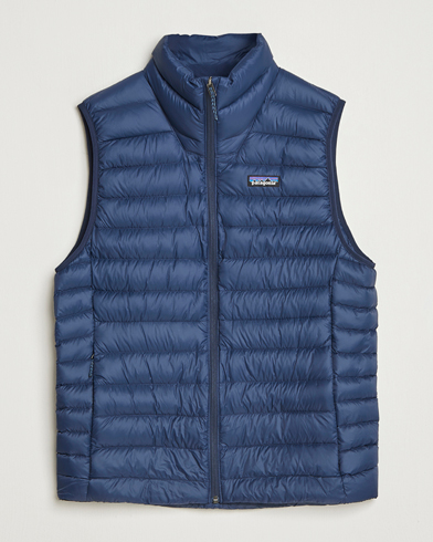 Patagonia Down Sweater Vest New Navy – Blau
