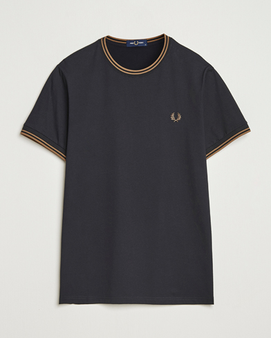 Fred Perry Twin Tipped T-Shirt Black – Schwarz