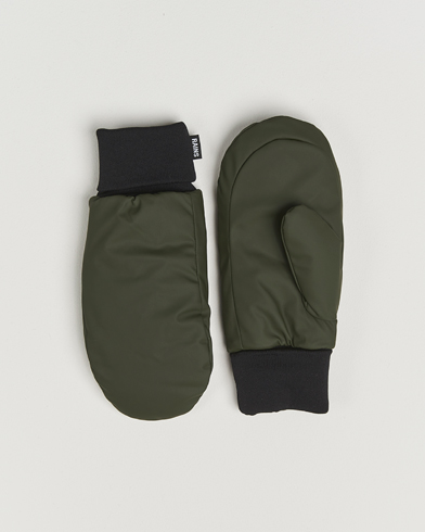 RAINS Alta Puffer Mittens Green – Grün