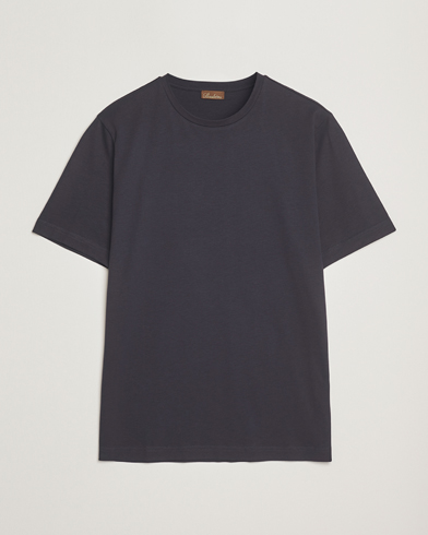 Stenströms Supima Cotton T-Shirt Navy – Blau