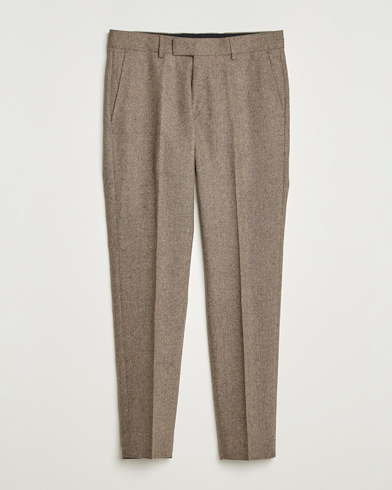 Tiger of Sweden Tenuta Brushed Wool Trousers Burlywood – Beige