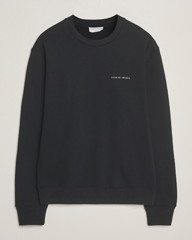 Tiger of Sweden Emerson Crew Neck Sweatshirt Black – Schwarz