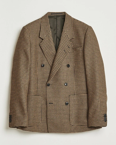Tiger of Sweden Jeen Swedish Wool Dogtooth Blazer Brown Olive – Braun