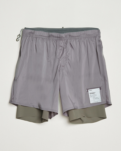 Satisfy TechSilk 8 Inch Shorts Shadow – Grau