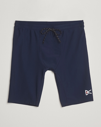 District Vision 9 Inch Half Tights Indigo – Blau