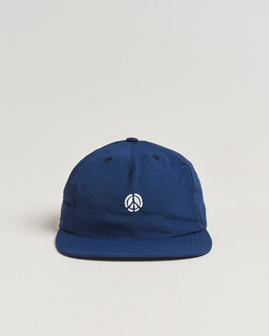 District Vision 5 Panel Nylon Cap Navy – Blau