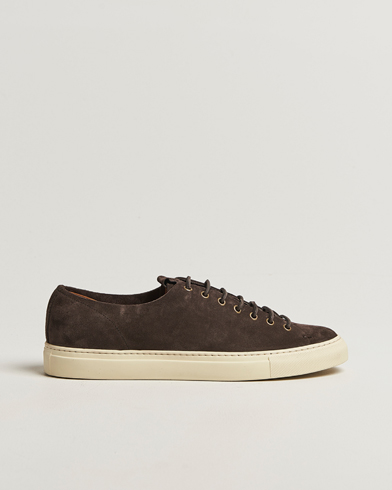 Buttero Tanino Suede Sneaker Dark Brown – Braun
