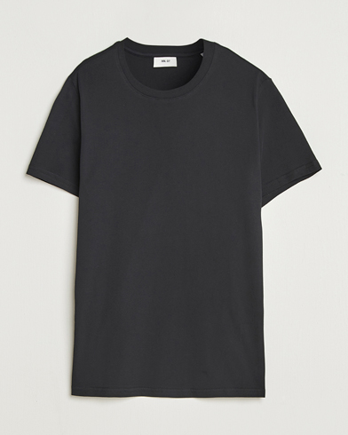 NN07 Percy Crew Neck T-Shirt Black – Schwarz