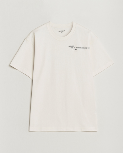 Carhartt WIP Punched T-Shirt Wax – Weiß