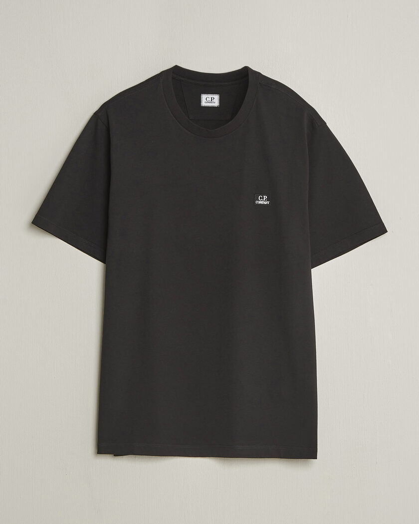 C.P. Company Short Sleeve Small Logo T-Shirt Black – Schwarz