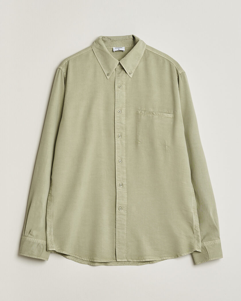 Filippa K Zack Lyocell Shirt Light Green – Grün