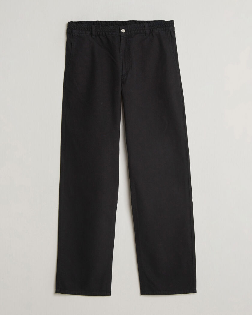 Forét Clay Twill Pants Black – Schwarz