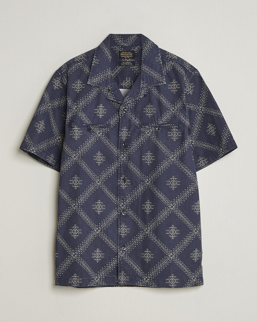 Pendleton Camp Shirt Western Bandana – Blau