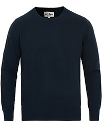  Cashmere O-neck Navy