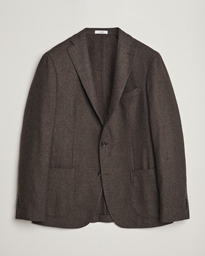  K Jacket Prince Of Wales Blazer Dark Brown