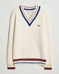  Retro Tennis Wool V-Neck Lapland