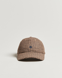  Lily Check Cap Brown