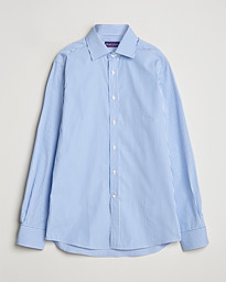  Pop Stripe Cotton Shirt Light Blue