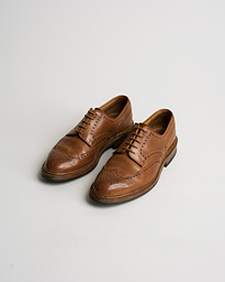 Crockett & Jones Pembroke Derbys Tan Grained Calf