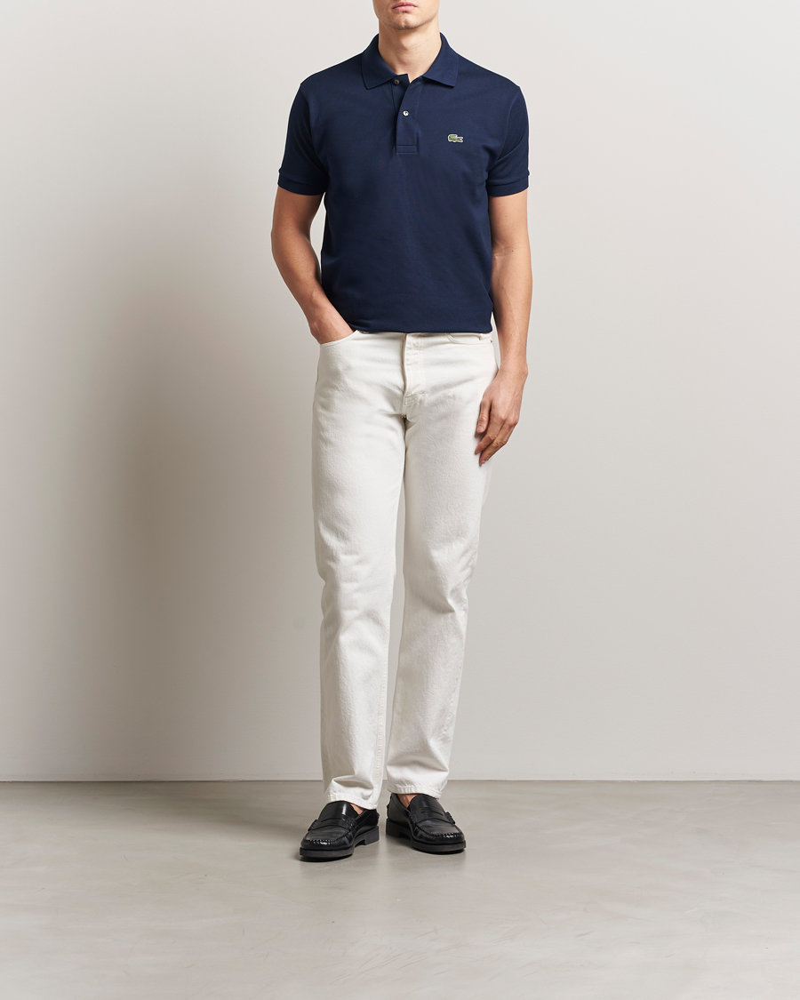 Herren | Poloshirts | Lacoste | Original Polo Piké Navy Blue
