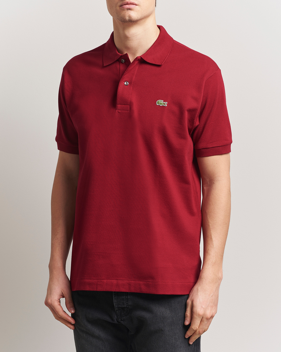 Herren | Poloshirts | Lacoste | Original Polo Piké Bordeaux