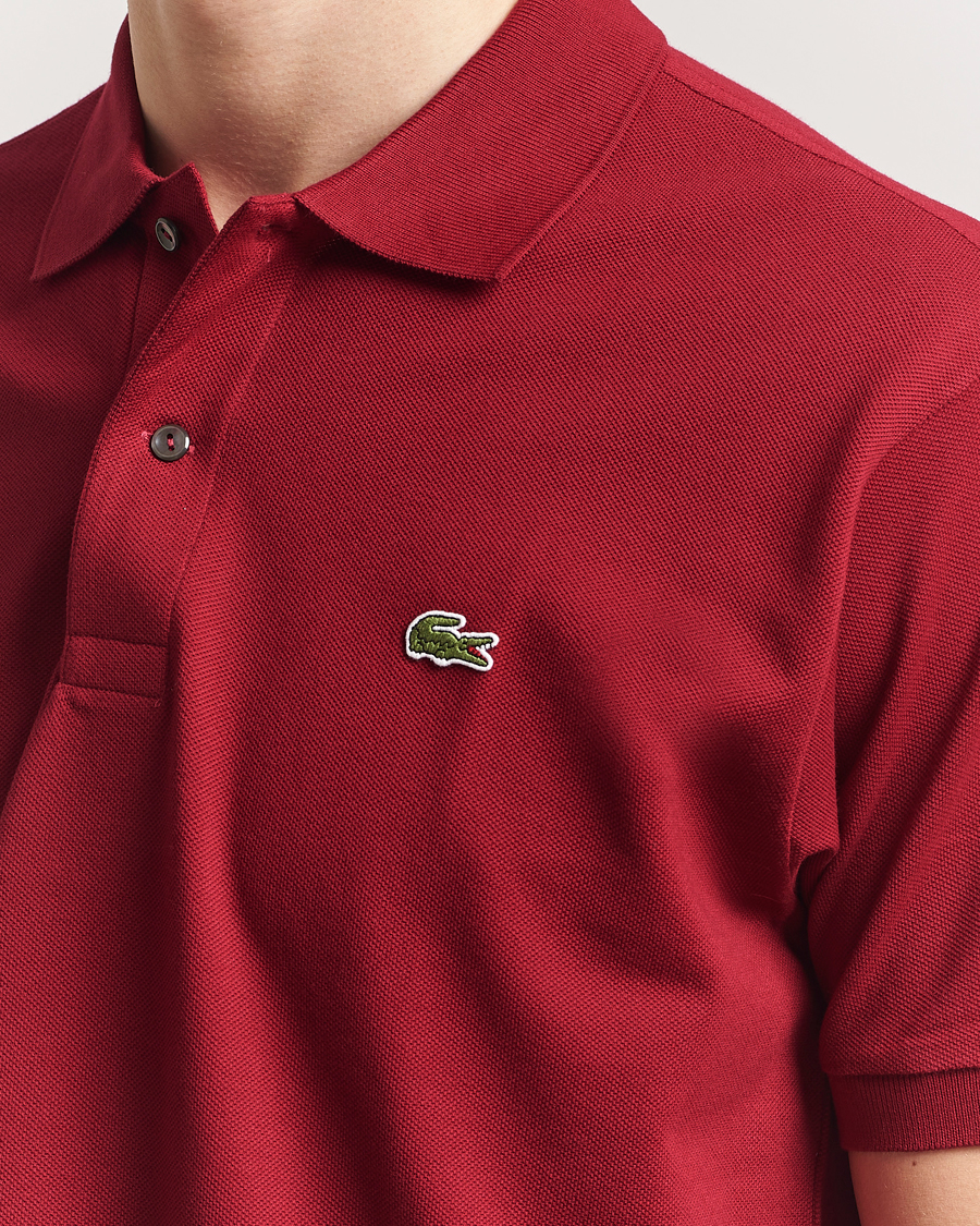 Herren | Poloshirts | Lacoste | Original Polo Piké Bordeaux