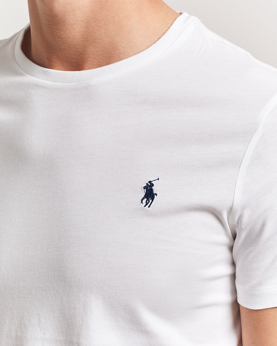 Herren | T-Shirts | Polo Ralph Lauren | Custom Slim Fit Tee White