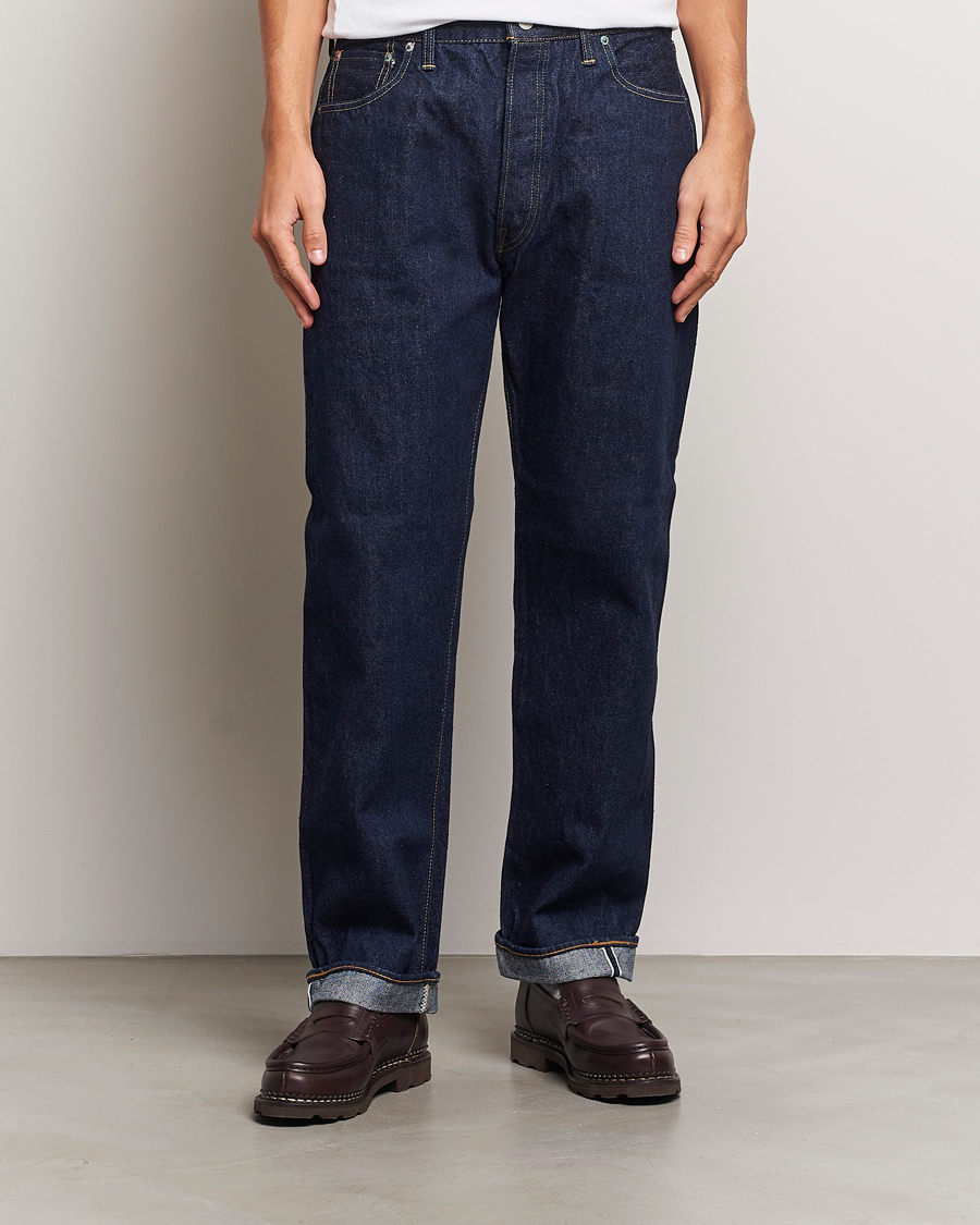 Herren |  | orSlow | Straight Fit 105 Selvedge Jeans One Wash