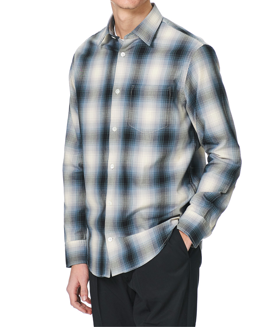 Herren | Hemden | NN07 | Errico Checked Shirt Blue/White