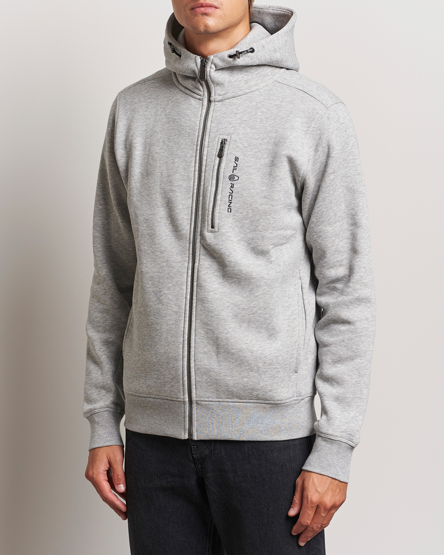 Herren |  | Sail Racing | Bowman Full Zip Hoodie Grey Melange