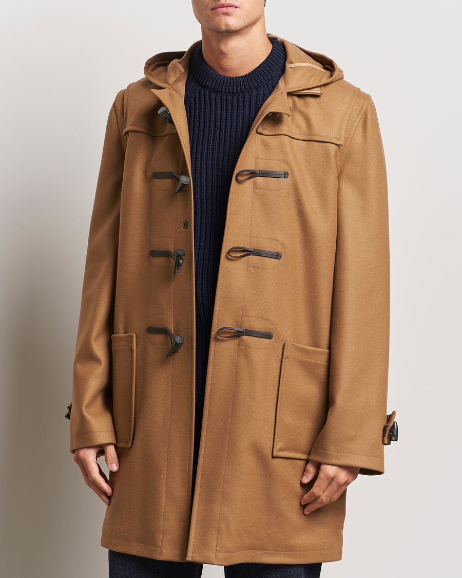 Herren | Treueangebot | Gloverall | Cashmere Blend Duffle Coat Camel