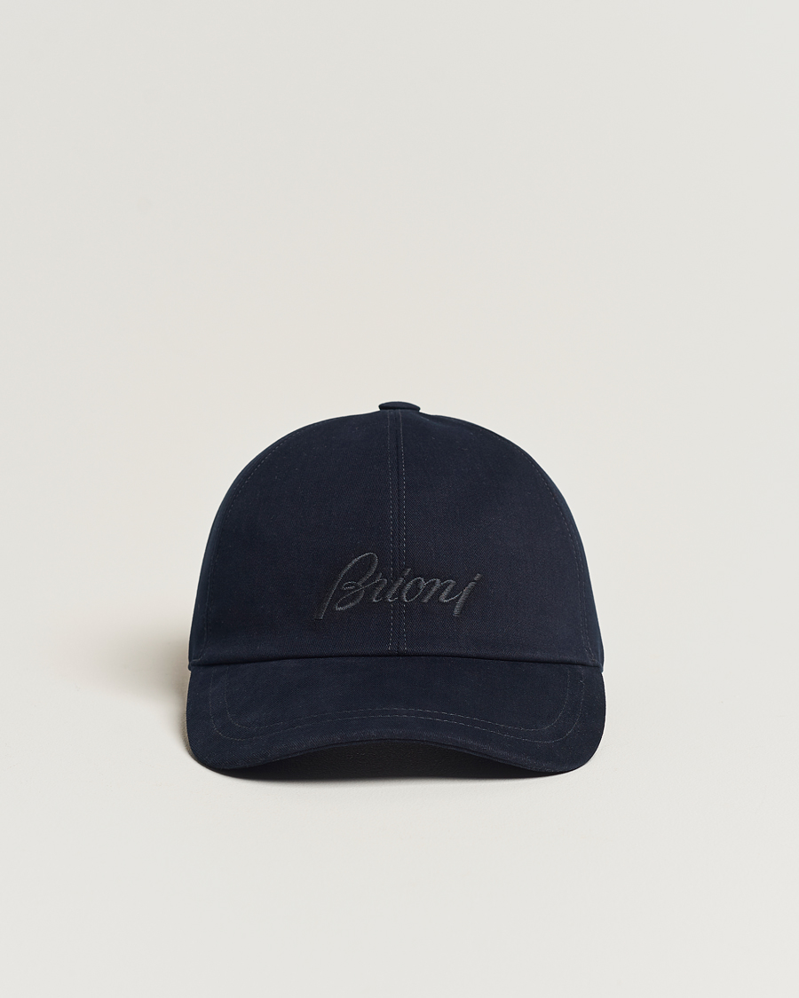 Herren | Brioni Soft Wool Baseball Cap Navy | Brioni | Soft Wool Baseball Cap Navy