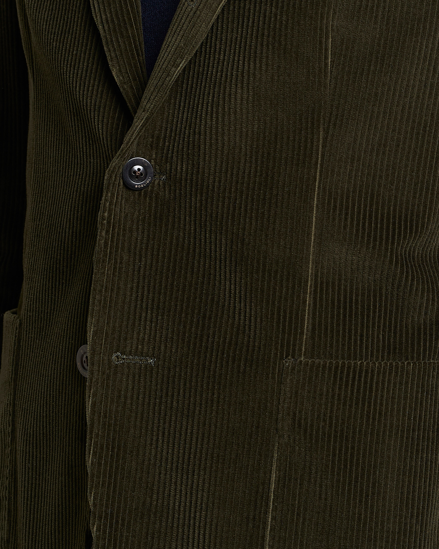 Herren | Sakkos | Boglioli | K Jacket Corduroy Blazer Dark Green