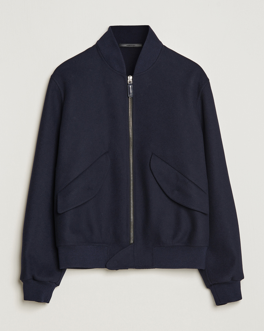 Herren | Jacken | Giorgio Armani | Wool/Cashmere Bomber Jacket Navy