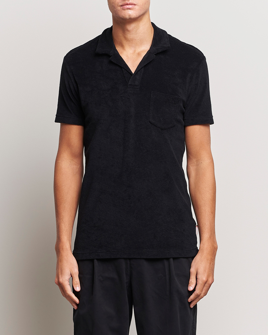 Herren | Poloshirts | Orlebar Brown | Terry Polo Black