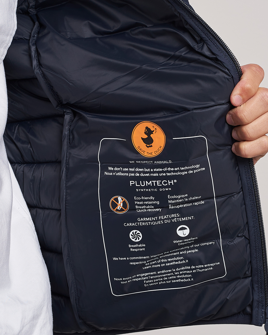 Herren | Jacken | Save The Duck | Rhus Matt Lightweight Vest Blue Black