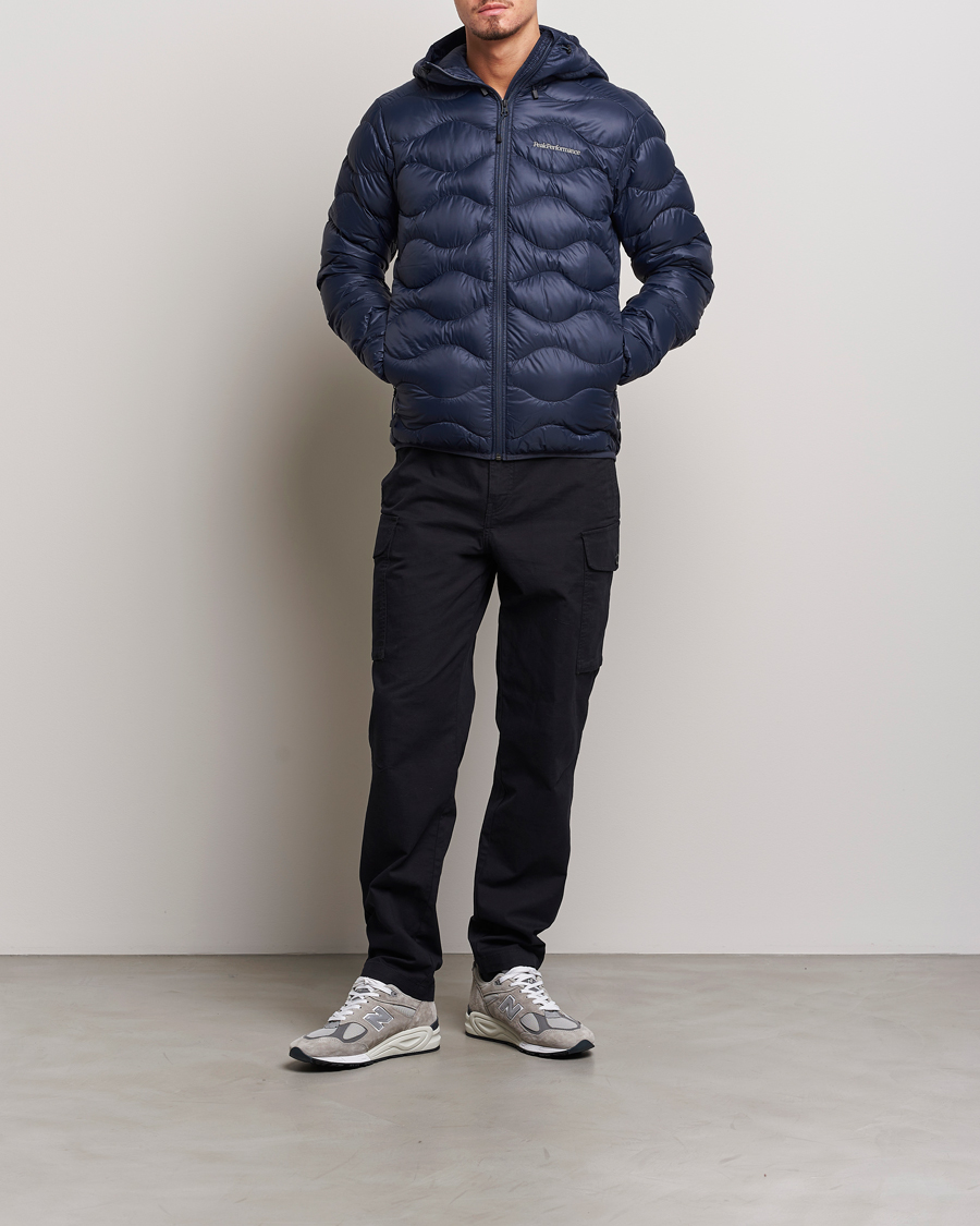 Herren | Jacken | Peak Performance | Helium Down Hooded Jacket Blue Shadow
