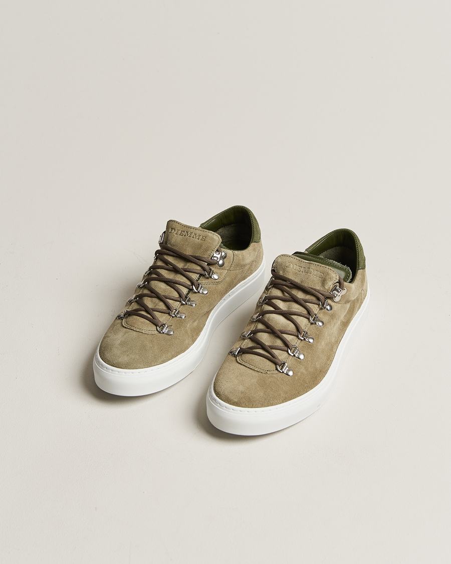 Herren |  | Diemme | Marostica Low Sneaker Olive Suede