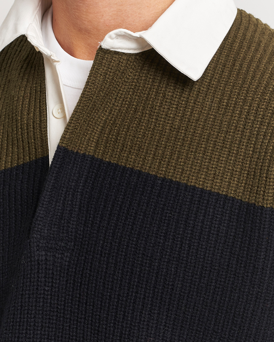 Herren | Pullover | J.Lindeberg | Larkspur Knitted Rugby Black