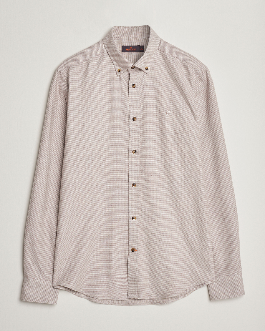 Herren | Hemden | Morris | Flanell Check Shirt Khaki
